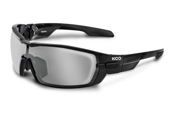 Okulary KOO Open - Smoke Mirror - black