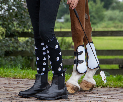 Podkolanówki jeździeckie Halloween - QHP - 3-pak