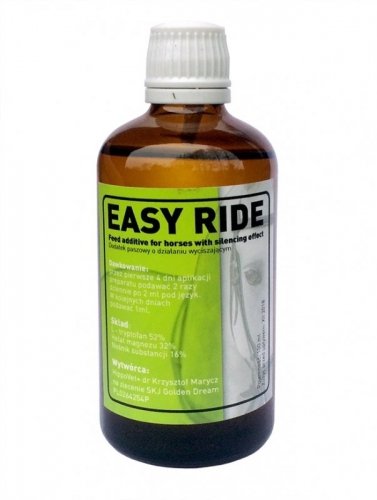 St Hippolyt Easy Ride - wyciszający preparat dla koni sportowych 100ml