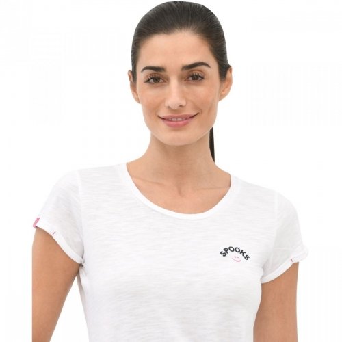 Koszulka damska SONYAH SS22 - Spooks - white