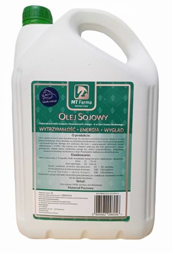 Olej sojowy 5L - MT Farma