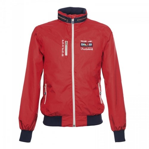Kurtka przeciwdeszczowa LEWIS unisex - Schockemohle - port red