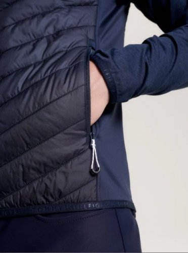 Kurtka męska THERMO HYBRID - Tommy Hilfiger Equestrian - desert sky 