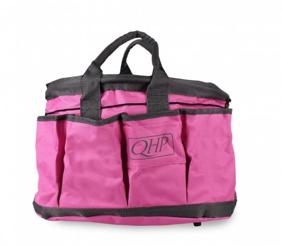 Torba na szczotki - QHP - RÓŻ/SZARY