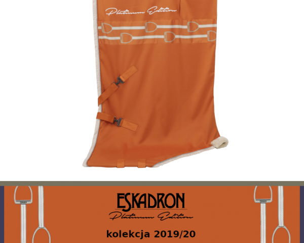 Derka Eskadron JERSEY STRIPE - PLATINUM 2019/2020 - vermillion orange