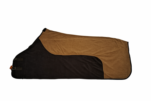 Derka polarowa Shape PFIFF camel/brąz