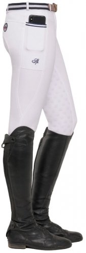 Bryczesy LEENA Full Grip damskie Spooks - white