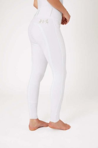 Bryczesy damskie MEGHAN - B//Vertigo - white