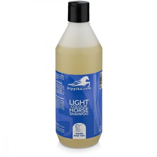 Szampon dla koni o jasnej sierści 500ml - HIPPIKA.COM