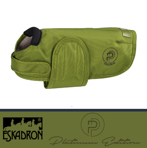  Derka dla psa 1680D TEDDYFLEECE Platinum 2024 - Eskadron - moss green