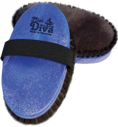 Mini szczotka DIVA z owczym futrem - HAAS