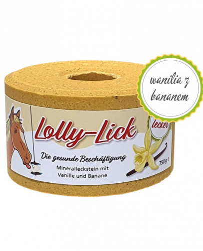 Lizawka Lolly-Lick 750g - IMIMA - wanilia/banan