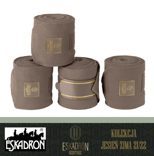 Bandaże FLEECE - Heritage AW 2021/22 - Eskadron - plaza taupe