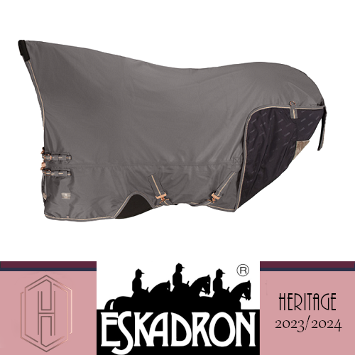  Derka padokowa podszyta futerkiem 0g 1680D BETA FAUXFUR Heritage 23/24 - Eskadron - earl grey