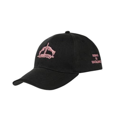 Czapka z daszkiem - Veredus - black/light pink logo