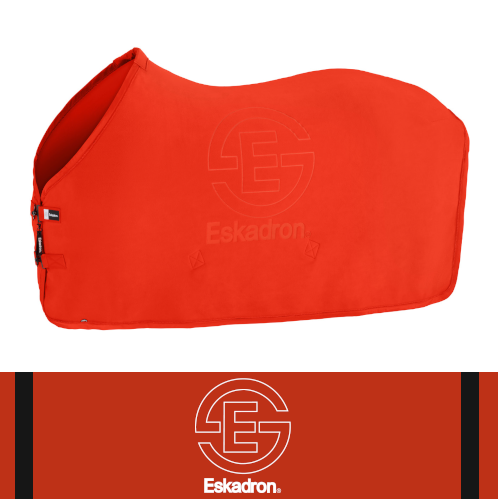 Derka polarowa FLEECE STAMP DYNAMIC A/W 2025 - Eskadron - poppy red