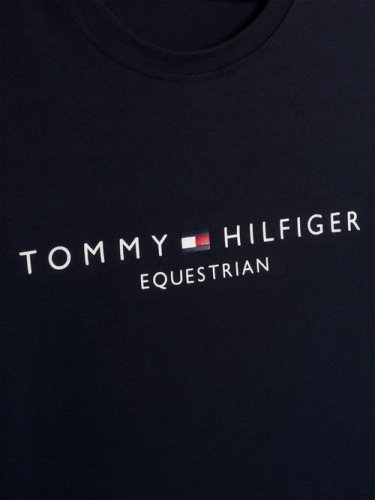 Koszulka męska WILLIAMSBURG GRAPHIK - Tommy Hilfiger Equestrian - desert sky