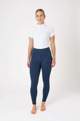 Legginsy damskie zimowe EVELINA THERMO - B//Vertigo - reflecting pond