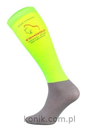Podkolanówki jeździeckie NEON z mikrofibry - COMODO