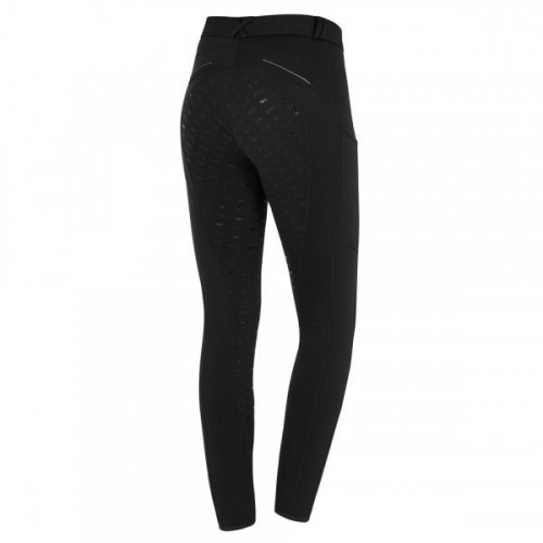 Legginsy zimowe damskie Winter Tights II jesień-zima 2022/23 - Schockemohle - black
