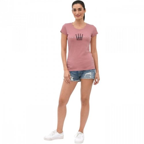 Koszulka damska LUHNA SS22 - Spooks - misty rose