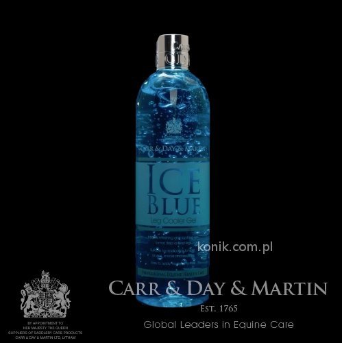 Żel chłodzący ICE BLUE 500ml - CARR&amp;DAY&amp;MARTIN