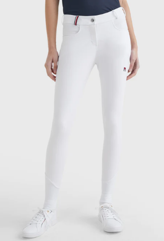 Bryczesy damskie CLASSIC - Tommy Hilfiger Equestrian - white