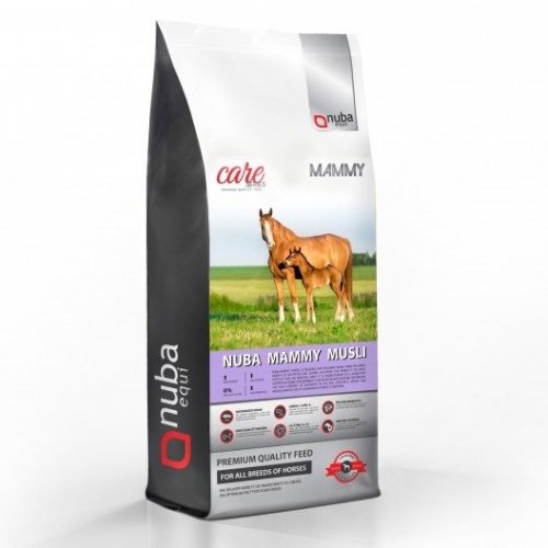 Musli dla klaczy źrebnych i laktujących - Nuba Mammy Musli 2G 20 kg - Nuba Equi