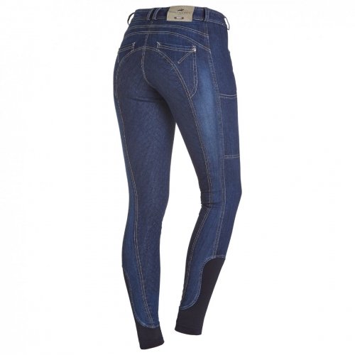 Bryczesy damskie DELIA FS SS22 - Schockemohle - jeans blue