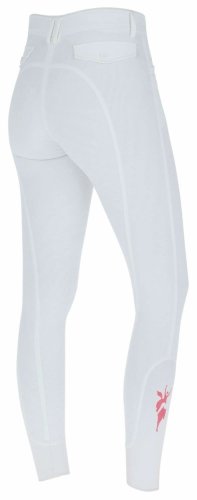 Bryczesy Janne x PinkRibbon - Covalliero - white 