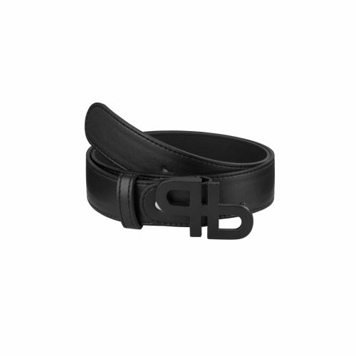 Pasek do spodni z syntetycznej skóry SELECTION AW 22/23 - Pikeur - black