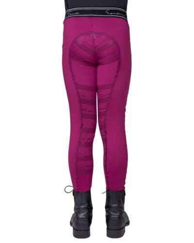 Legginsy jeździeckie młodzieżowe EDEN - QHP