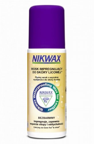 Wosk impregnujący do skóry licowej 125ml - NIKWAX