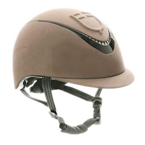 Kask Meteor embossed - EQUESTRO - walnut 