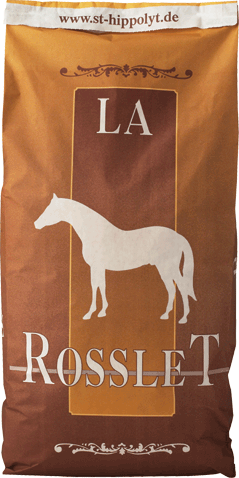 Granulat bezowsowy dla koni sportowych ROSSLET SPORT PELLET 25kg - ST HIPPOLYT