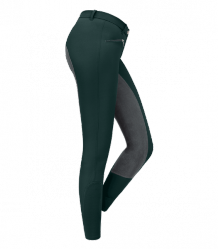 Bryczesy damskie ELT Micro Sport Pro - fir green/asphalt 