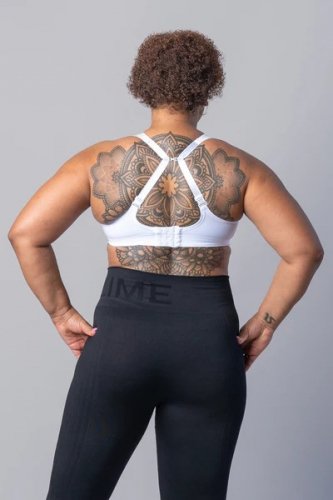 Biustonosz sportowy Compression Bra - PURE LIME