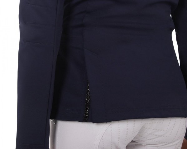 Frak jeździecki młodzieżowy Juliet - QHP - blue