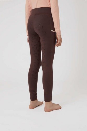 Legginsy jeździeckie dziecięce MONSTER - Horze
