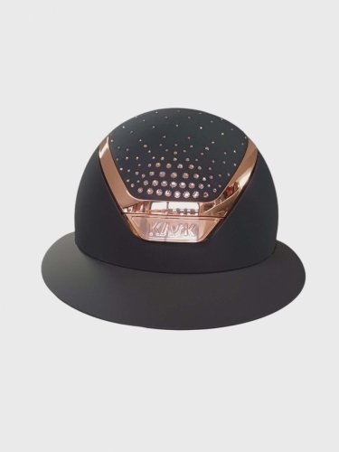 Kask Star Lady Chrome WG11 - KASK - Black/Everyrose/Swarovski Passage Black/Vintage Rose - roz. 51-56