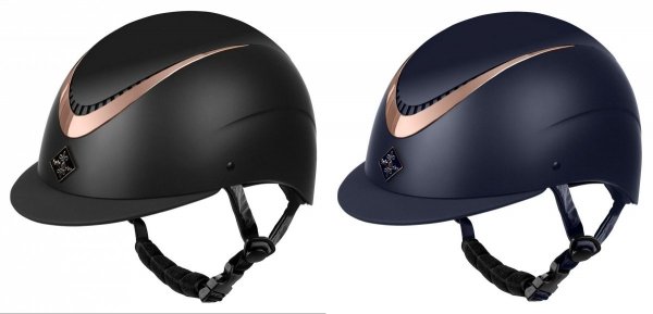 Kask jeździecki APOLEUS Rosegold - Fair Play 