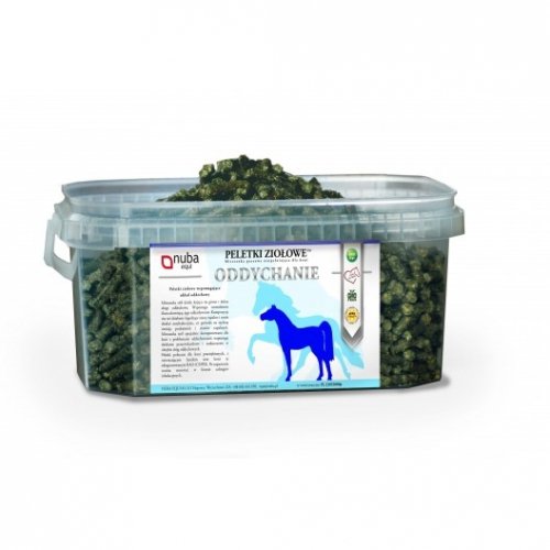 Zioła na drogi oddechowe 1300g  - Nuba Equi - granulat