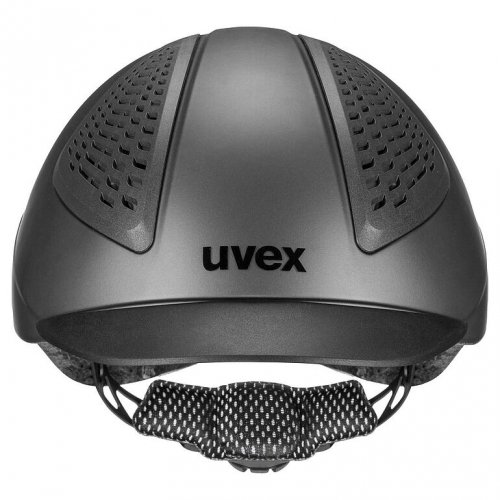 Kask jeździecki EXXENTIAL III - UVEX - antracyt