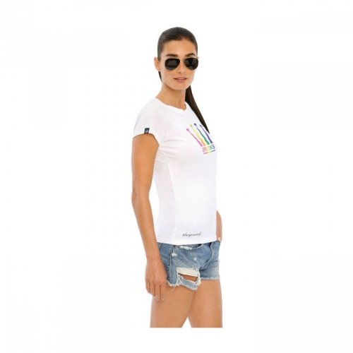 Koszulka damska RAINBOW CROWN  - Spooks - white