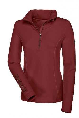 Bluza THIA damska kolekcja jesień-zima 2018/19 - Pikeur - mahogeny red