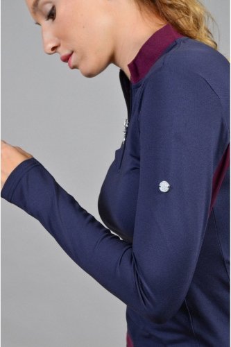 Bluzka damska PEPITA AW 22/23 - Harcour - navy
