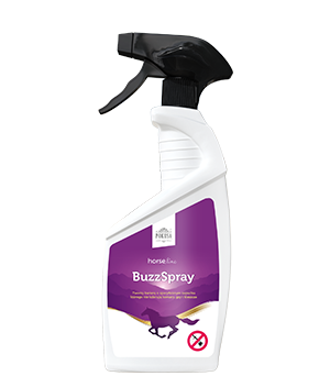 BuzzSpray 750ml - naturalny preparat odstraszający kleszcze, komary i gzy - HorseLine PRO