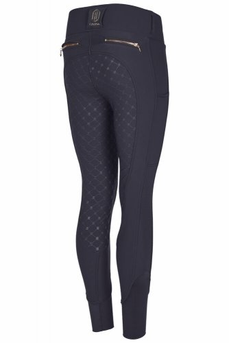 Legginsy damskie zimowe PRO Heritage 23/24 - Eskadron - navy