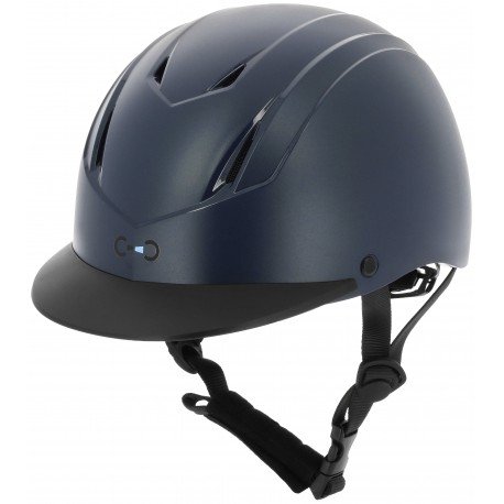 Kask jeździecki TOPY - RIDING WORLD - granatowy