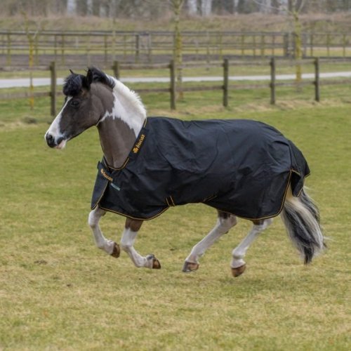 Derka padokowa 150g 1200D IRISH - Bucas - black/gold